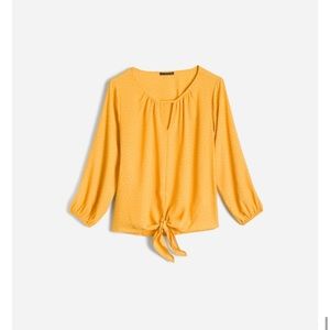 West Kei tie front blouse